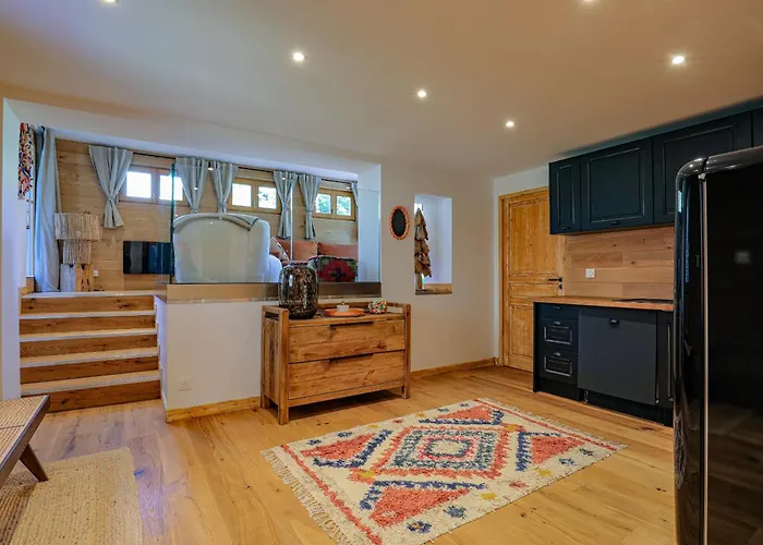 Cocoon - Jardin Prive Au Coeur De * Megève