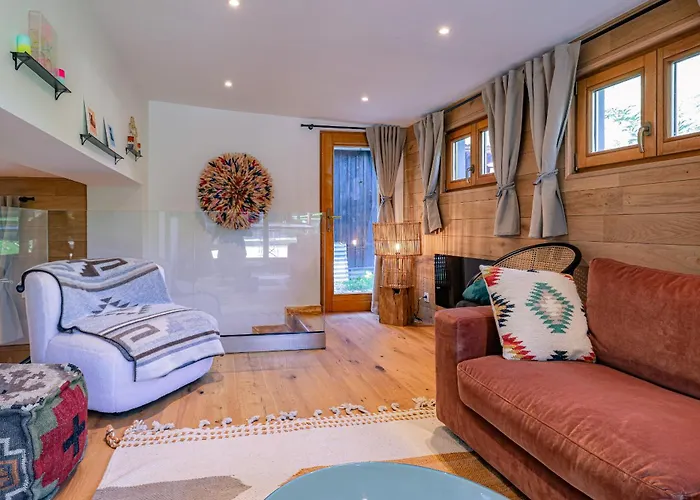 Cocoon - Jardin Prive Au Coeur De * Megève